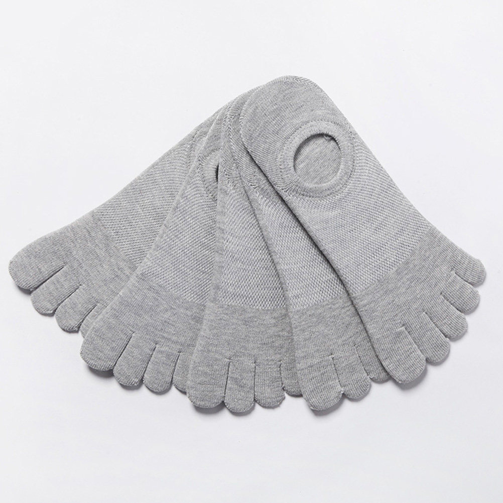 Invisibility Sock Loafer - 5足組 メンズ ローカット 夏用 通気性 コットンソックス