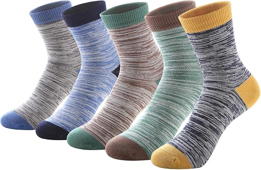 キッズ ボーイズ クルー アンクルソックス コットン ドレス - Cotton Crew Sock Pack のレビューと価格