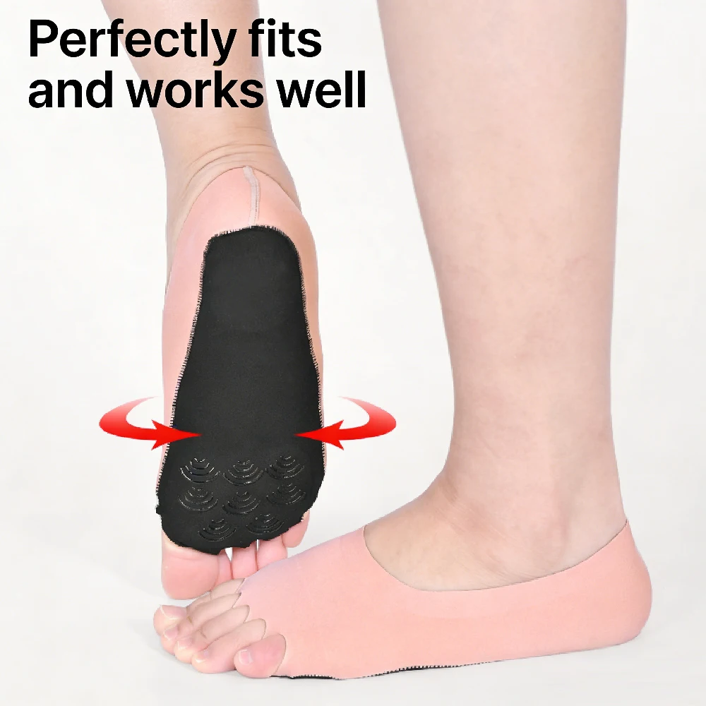 女性用つま先なしヨガソックス1組、ピラティスソックス、滑り止 - Grip Sock Yoga のレビューと価格