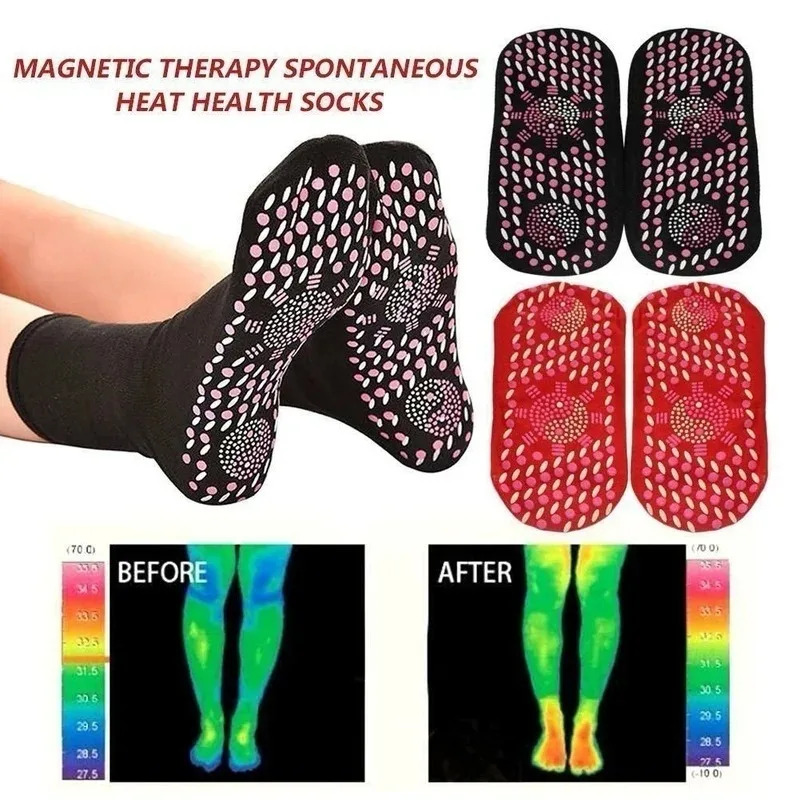 6/3/1 ペアトルマリン自己発熱靴下冬暖かい熱ヘルスケア靴 - Thermal Sock Winter のレビューと価格